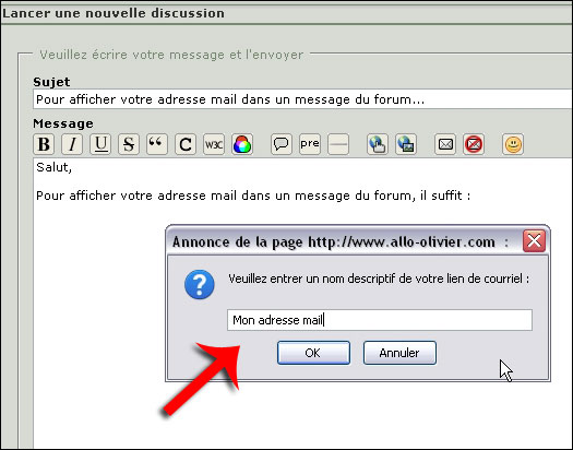 exemple de email adresse