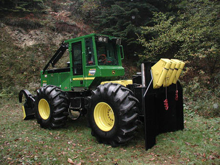 tracteur forestier john deere 540 g