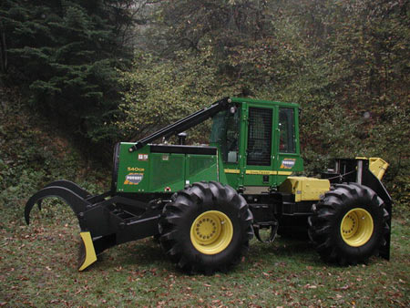 tracteur forestier timberjack neuf